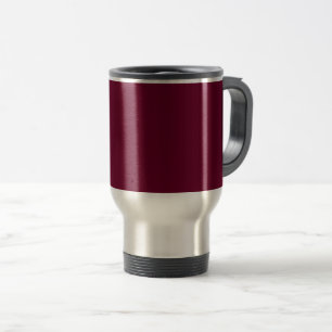 Trend Colour - Dark Burgundy - Travel Mug