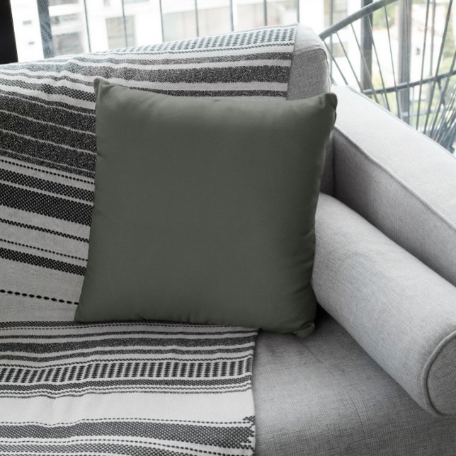 Trend Colour - Dark Forest Grey Cushion (Creator Uploaded)