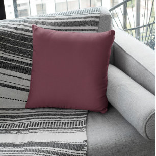 Trend Colour - Dark Red Wine Cushion