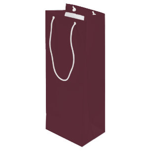 Trend Colour - Dark Red Wine - Wine Gift Bag
