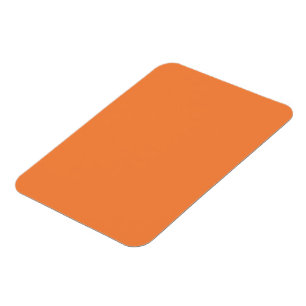Trend Colour Fresh Tangerine Flexible Magnet