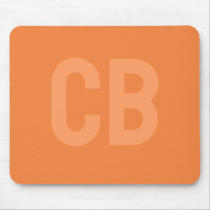 Trend Colour Fresh Tangerine Mousepad