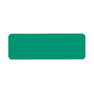 Trend Colour - Jade Green Return Address Labels