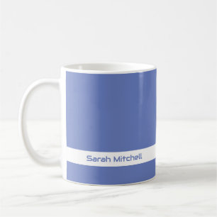 Trend Colour - Jewel Blue Name Mug