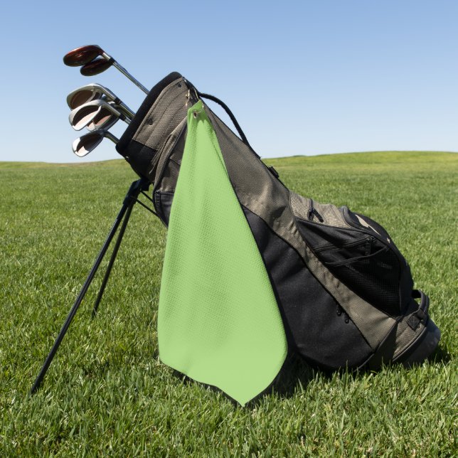 Trend Colour - Kiwi Green Golf Towel  (Green)