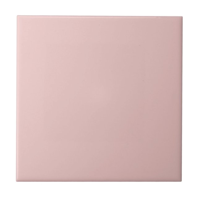 Trend Colour Light Pink Ceramic Tile (Front)