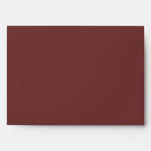Trend Colour - Mahogany Brown - Solid Envelope