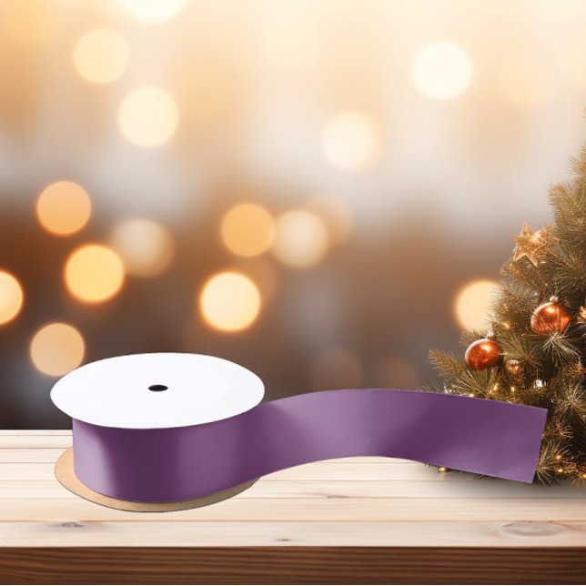 Trend Colour Medium Purple Satin Ribbon (Creator Uploaded)