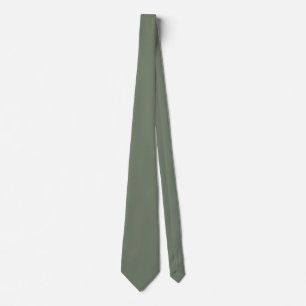Trend Colour Muted Greenish Grey Neck Tie