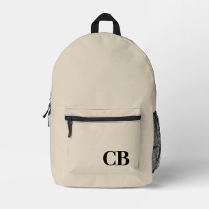 Trend Colour - Natural Beige Monogram Backpack