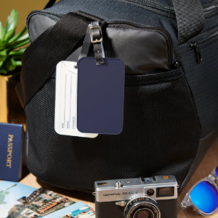 Trend Colour - Navy Blue Luggage Tag
