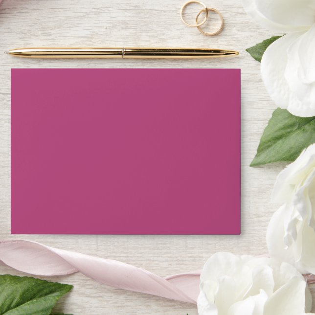 Trend Colour Pink Purple Berry - Envelope (Wedding)
