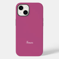 Trend Colour Pink Purple Berry - Name Minimalist