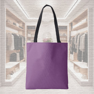 Trend Colour - Plum Purple Tote Bag