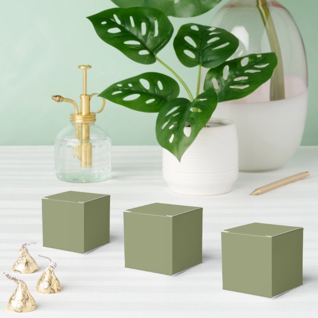 Trend Colour - Reed Green Classic Favour Box (Multiple)