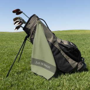 Trend Colour Reed Green Golf Towel