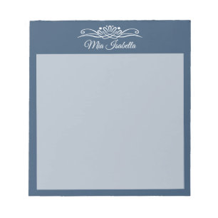 Trend Colour Serious Blue Classic Notepad