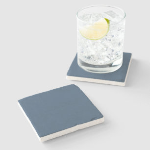 Trend Colour Serious Blue Stone Coaster