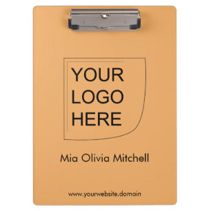 Trend Colour Soft Orange - Business Clipboard