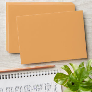 Trend Colour - Soft Orange Envelope