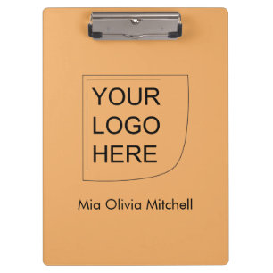 Trend Colour Soft Orange - Logo / Photo Clipboard