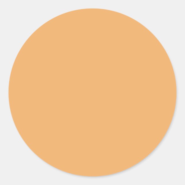 Trend Colour - Soft Orange Sticker (Front)