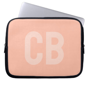 Trend Colour Soft Peach Laptop Sleeve