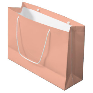 Trend Colour - Soft Peach Large Gift Bag