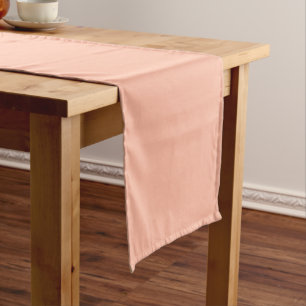 Trend Colour Soft Peach Short Table Runner