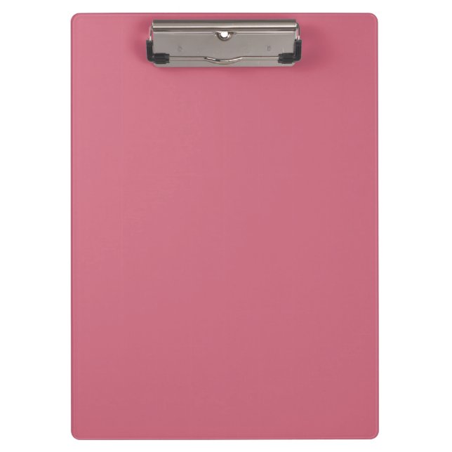 Trend Colour - Soft Pink Clipboard (Front)
