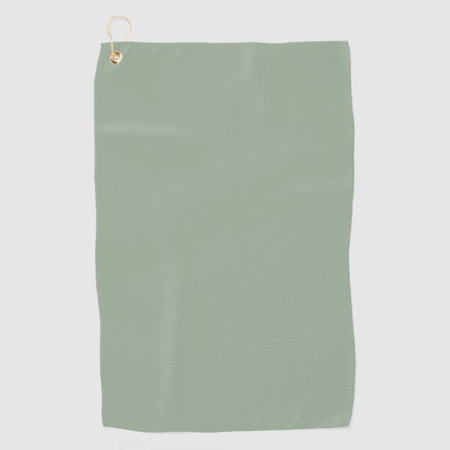 Trend Colour Soft Sage Golf Towel (Front)