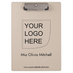Trend Colour Soft Taupe - Business Clipboard