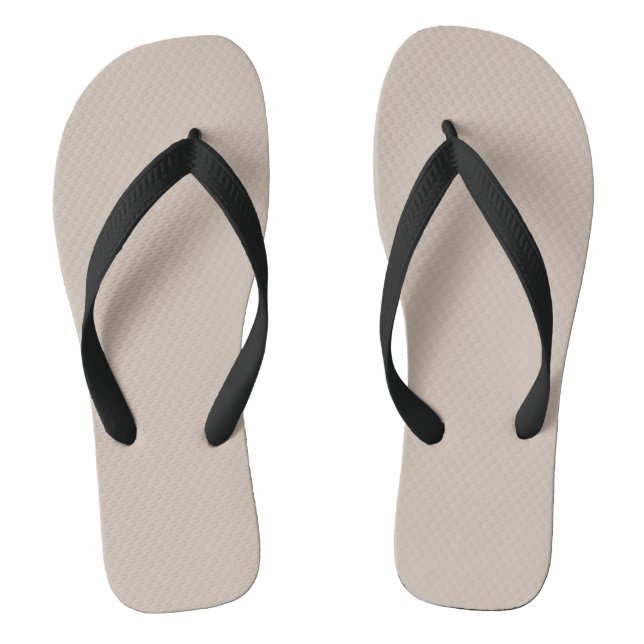 Trend Colour Soft Taupe Flip Flops (Footbed)