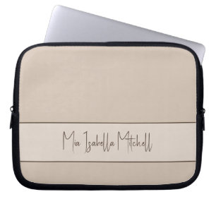 Trend Colour Soft Taupe Laptop Sleeve