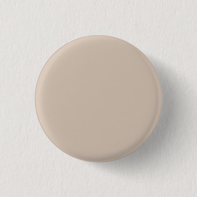 Trend Colour Soft Taupe Minimalist Button (Front)