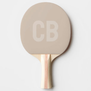 Trend Colour Soft Taupe Ping Pong Paddle