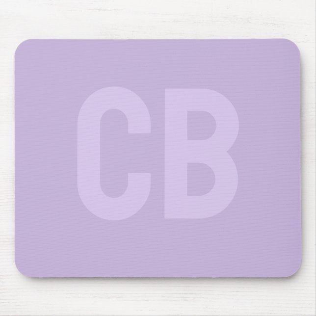 Trend Colour Soft Violet Mousepad (Front)