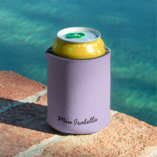 Trend Colour - Soft Violet Name Can Cooler