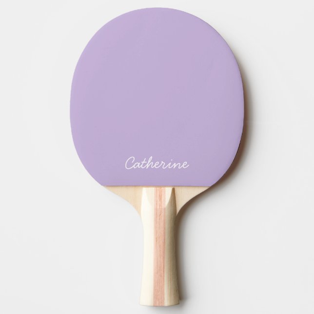 Trend Colour Soft Violet Ping Pong Paddle (Front)