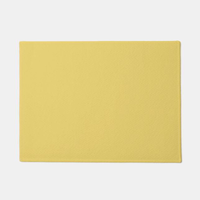 Trend Colour Soft Yellow Doormat (Front)