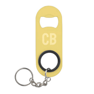 Trend Colour Soft Yellow Monogram Stainless Steel