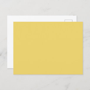 Trend Colour - Soft Yellow Solid Postcard