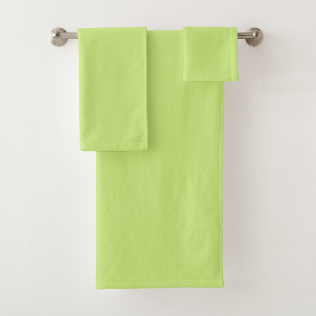 Trend Colour - Spring Green Bath Towel Set (Insitu)