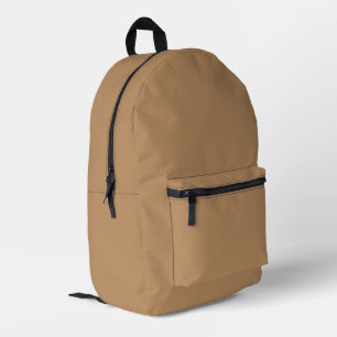 Trend Colour - Warm Beige Printed Backpack