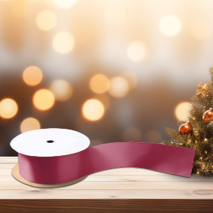 Trend Colour Warm Pink Satin Ribbon