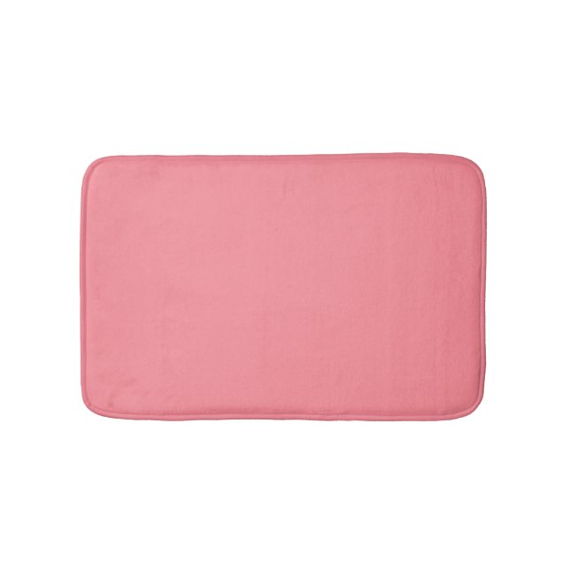 Trend Colour - Watermelon Pink Bath Mat (Front)