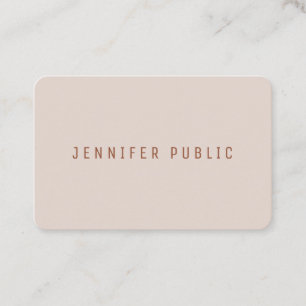 Trend Colours Elegant Luxurious Modern Template Business Card