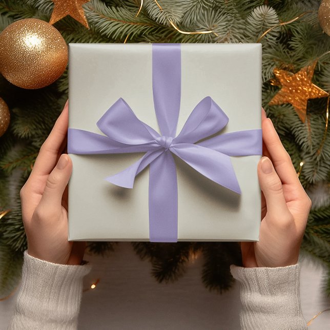 Trend Colours - Light Silver Grey Colour  Solid Ro Wrapping Paper (Creator Uploaded)