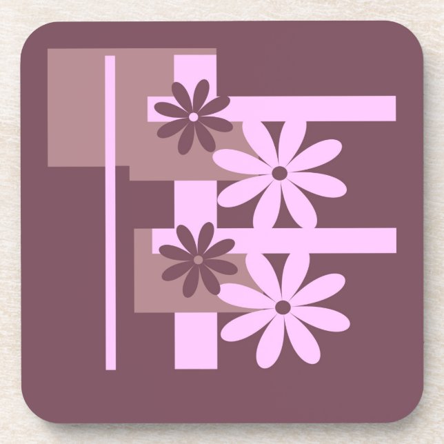 Trend colours Marsala Coaster (Front)
