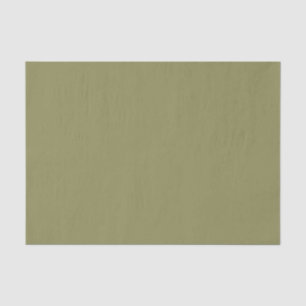 Trend Colours - Olive Green Colour - Solid Tissue Paper